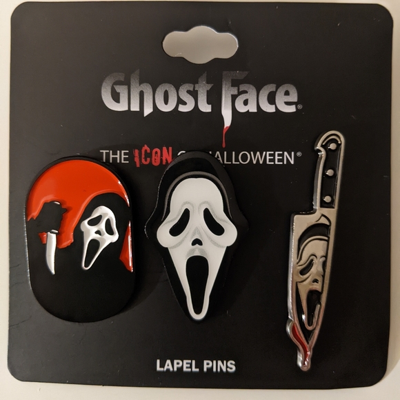 Scream Enamel Pin Set - Picture 2 of 2